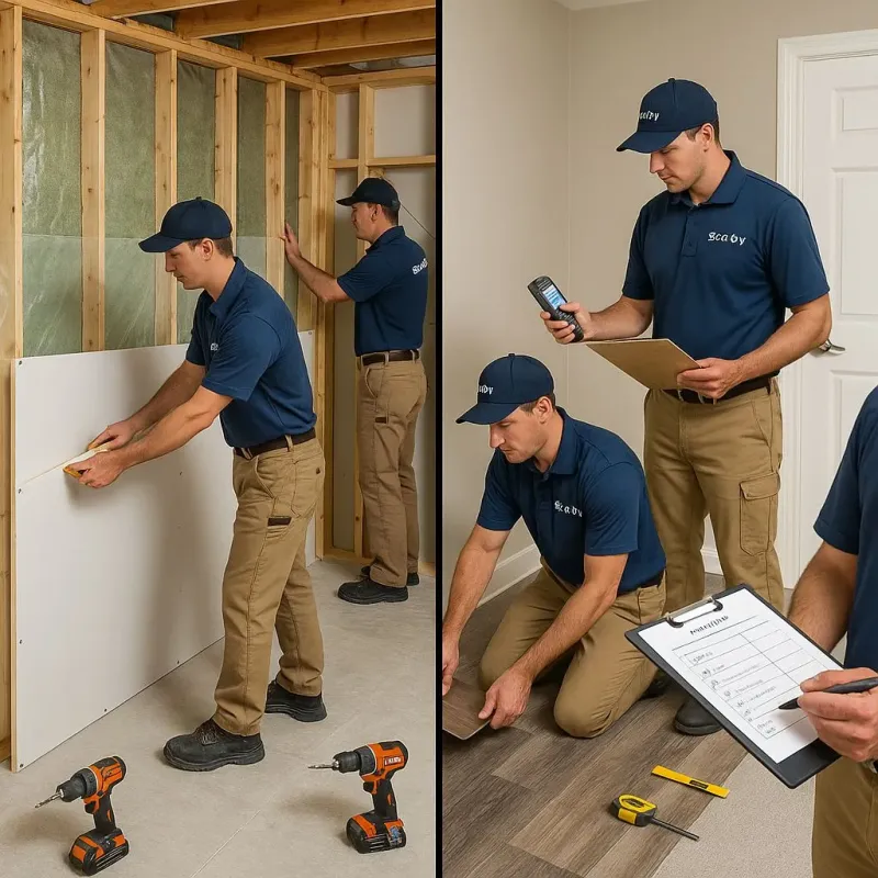 Repairs and Reconstruction process in Phelps, NY